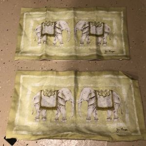 Stunning silk rectangular accent pillow covers